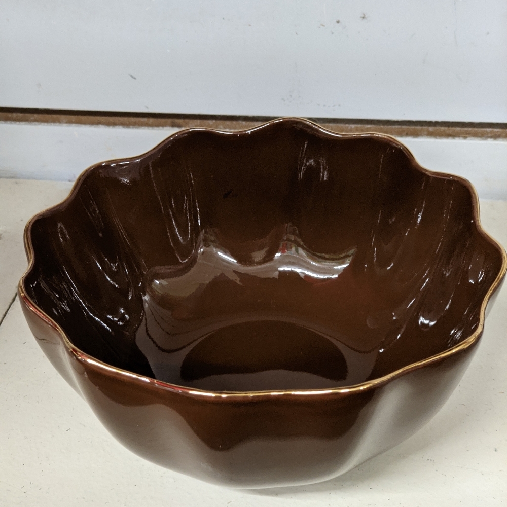 Brand New! Kate Spade Lenox "Gwinnett Lane" in Chocolate - Bowl 6"